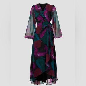 ($362 retail) HUTCH Long Sleeve Wrap Dress Size medium